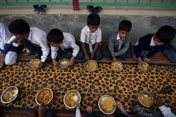 Children at school